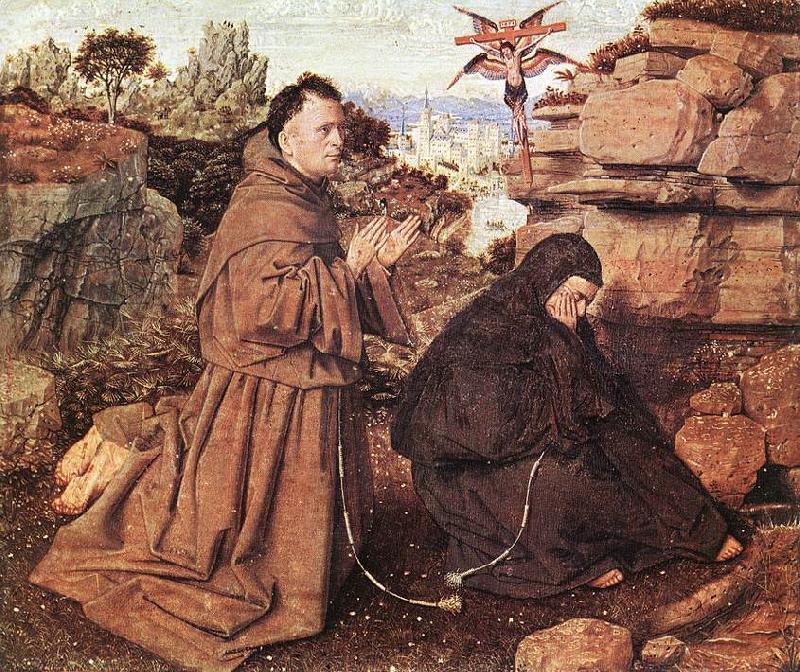 EYCK, Jan van Stigmatization of St Francis df Germany oil painting art